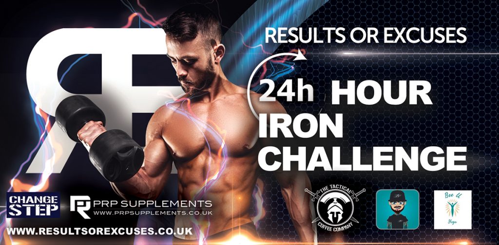 24 iron challenge Results or excuses